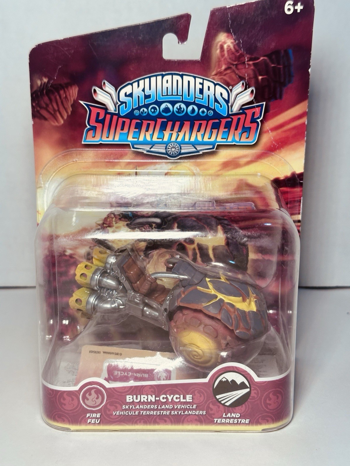 Skylanders SuperChargers: Vehicle Burn Cycle Character Pack (2015) Brand New