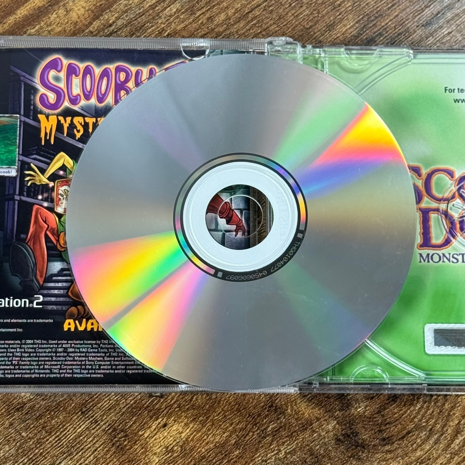 Scooby-Doo 2 Monsters Unleashed PC CD-ROM Game THQ 2004 Complete
