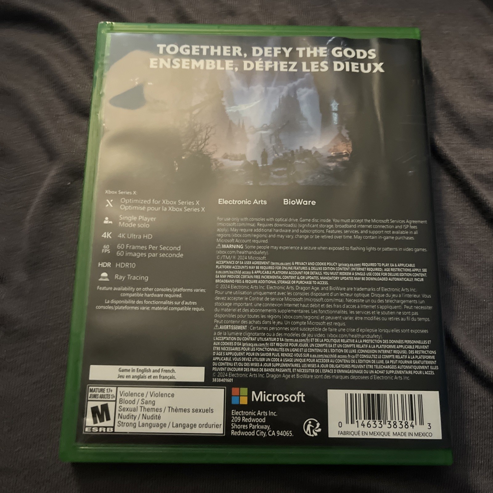 Dragon Age: Veilguard Dlx – Microsoft Xbox Series X (No DLC)