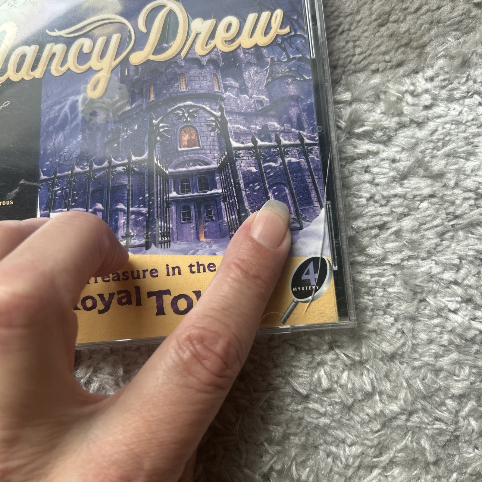 Lot of 2 Nancy Drew 3D Interactive Mystery Windows PC Games Royal Tower Danger