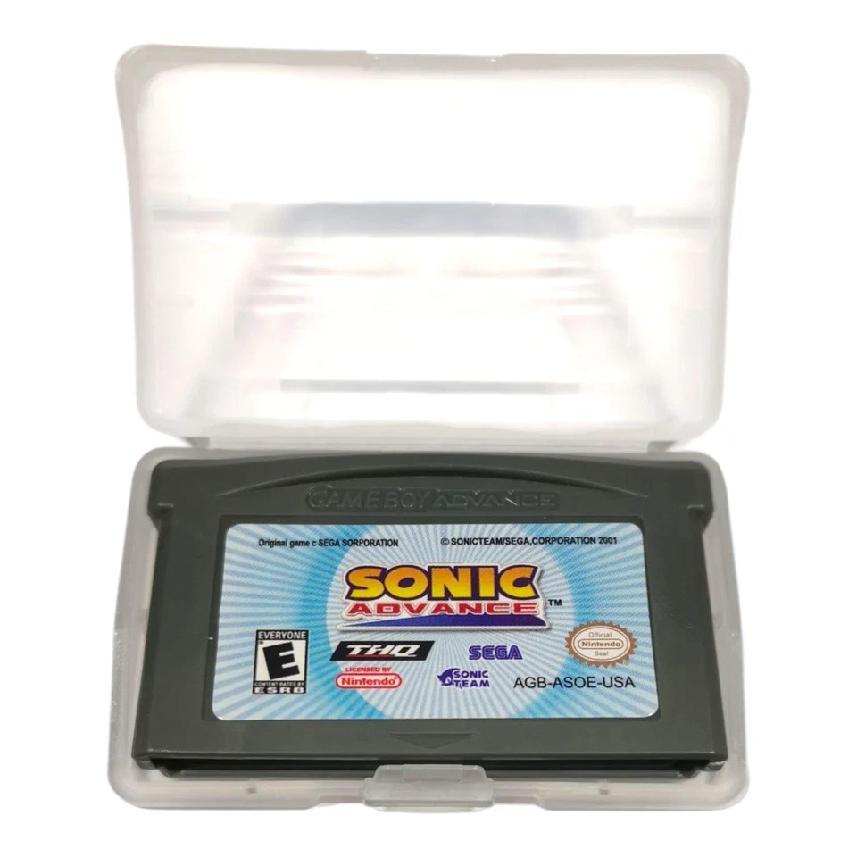 Sonic Advance For Game boy Advance GB-GBA-NDS Fast Shipping Tested 2002
