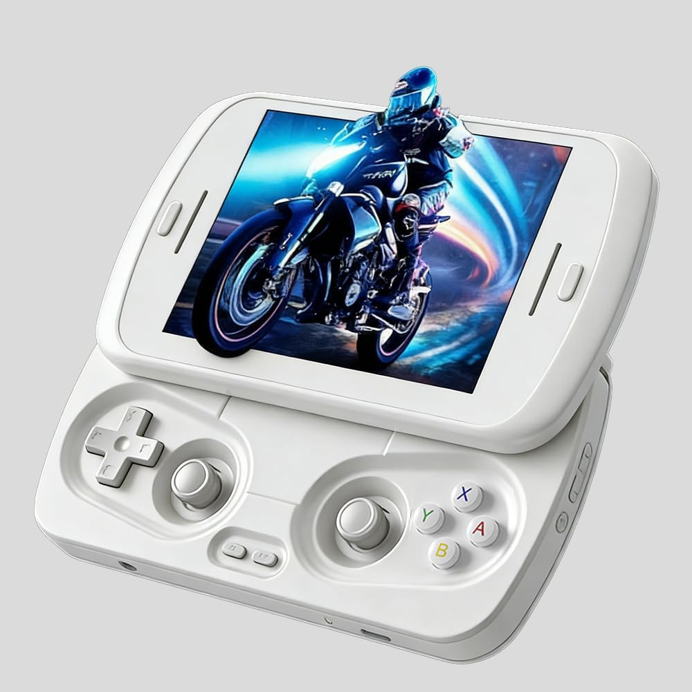 RG Slide Handheld Game Console, Unisoc T820 6Nm 5G Processor, 8GB RAM+128GB Stor