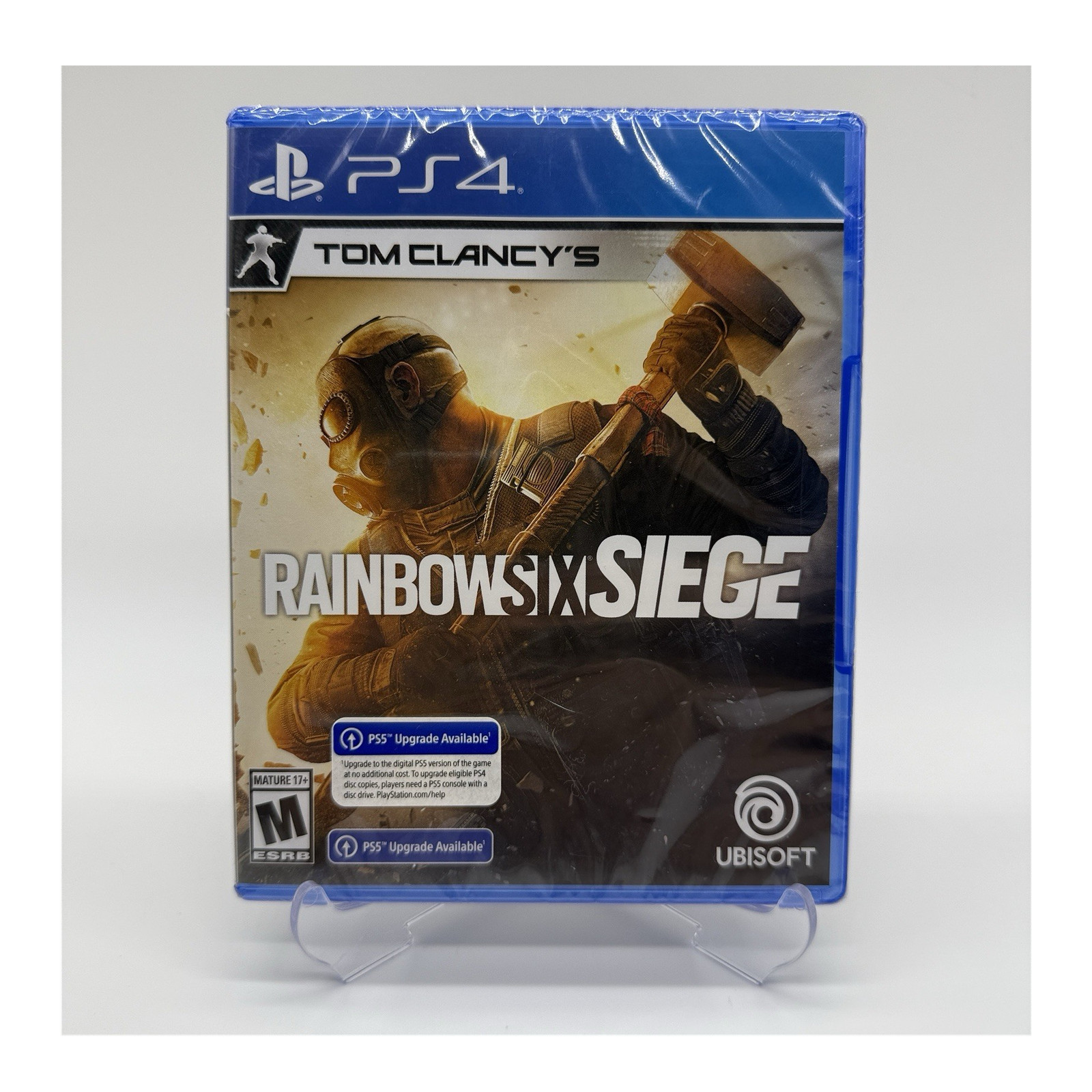 PS4 Tom Clancy’s Rainbow Six Siege w/PS5 Upgrade Available (New Sealed)