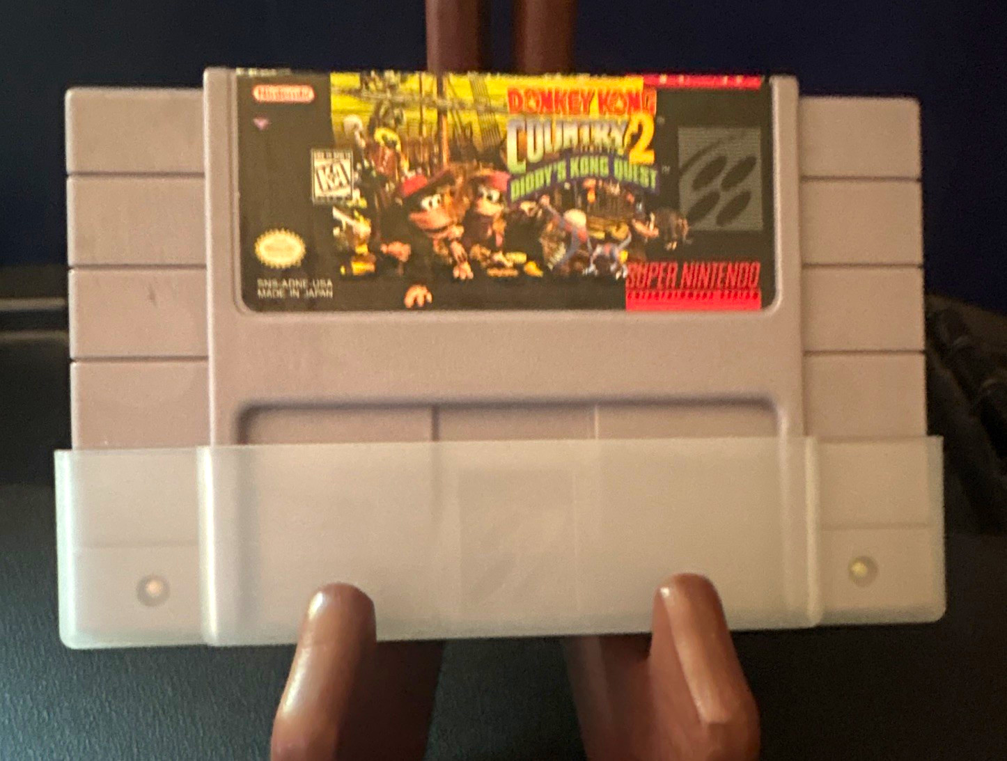 Nintendo Donkey Kong Country 2: Diddy’s Kong Quest for SNES – Game Cart Tested