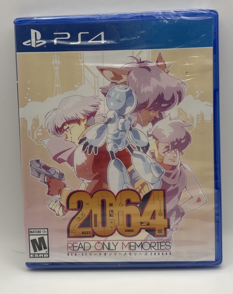 2064: Read Only Memories – PS4 – Yellow Cover Ver – Limited Run #105 – Sealed