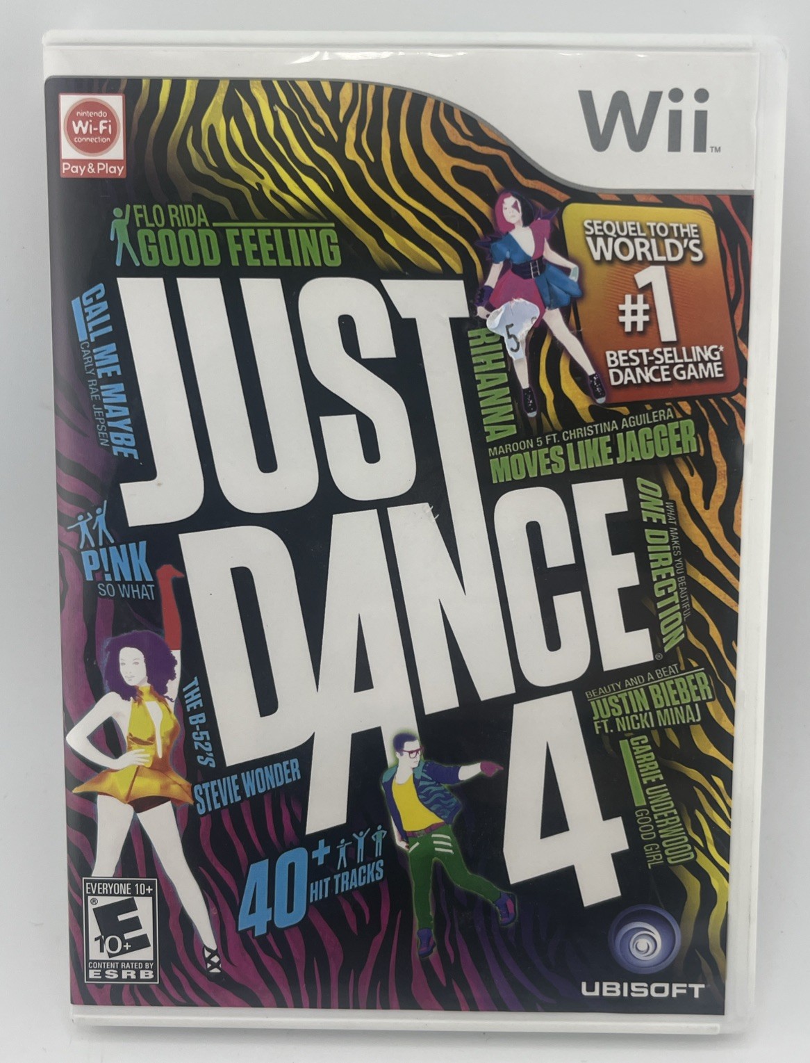 Just Dance 4 (Nintendo Wii, 2012)