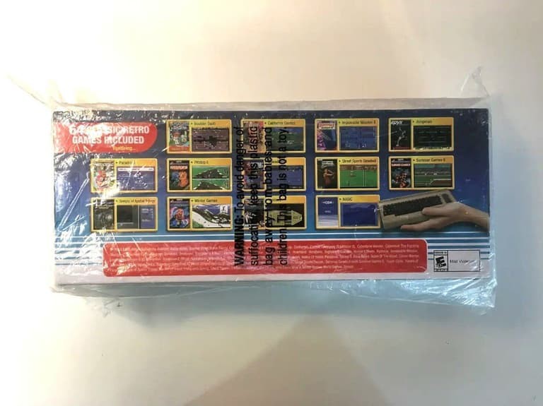 THE C64 Mini Commodore 64 Console + Joystick – US version Brand New Sealed