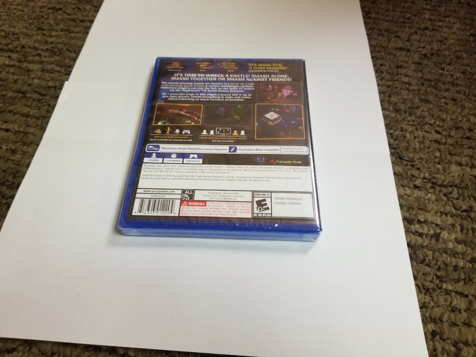 Smash Hit Plunder Sony PlayStation PS4 VR new