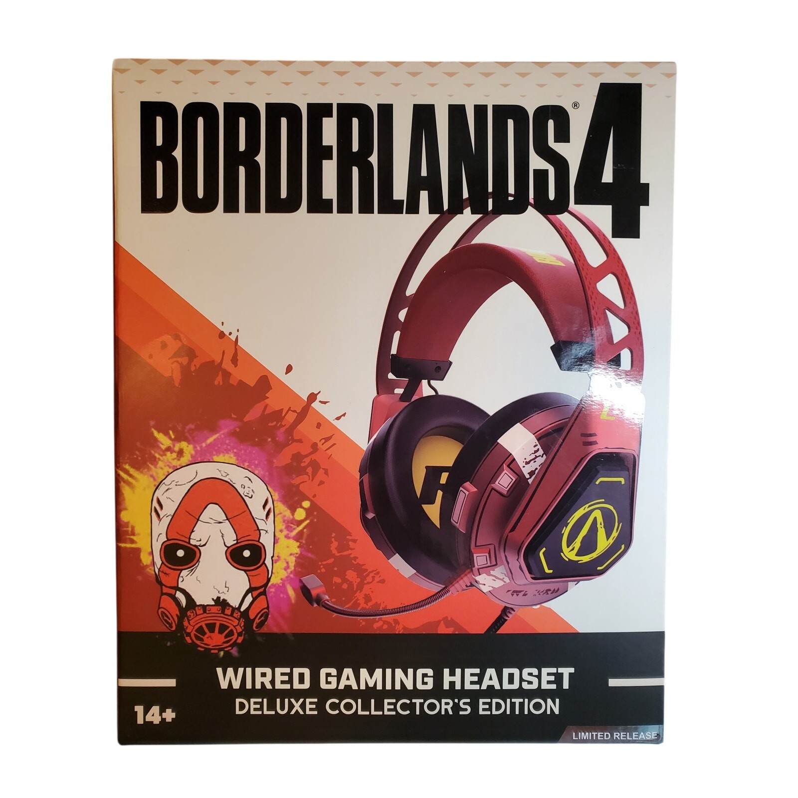 Borderlands Four 4 Wired Gaming Headset Deluxe Collector’s Edition