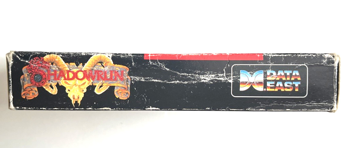 Shadowrun Super Nintendo SNES Item Box Only No Manual Authentic Tested