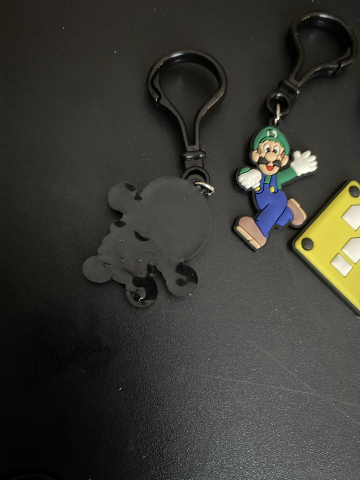 Super Mario Bros Lot Of 6 Clips Pulls Backpack Clip On Luigi Mario Princess