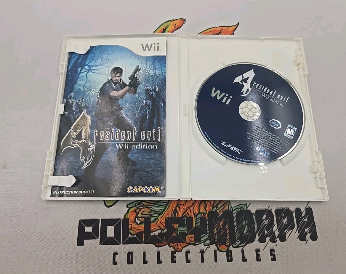 Resident Evil 4 — Wii Edition (Nintendo Wii, 2007) CIB, Tested