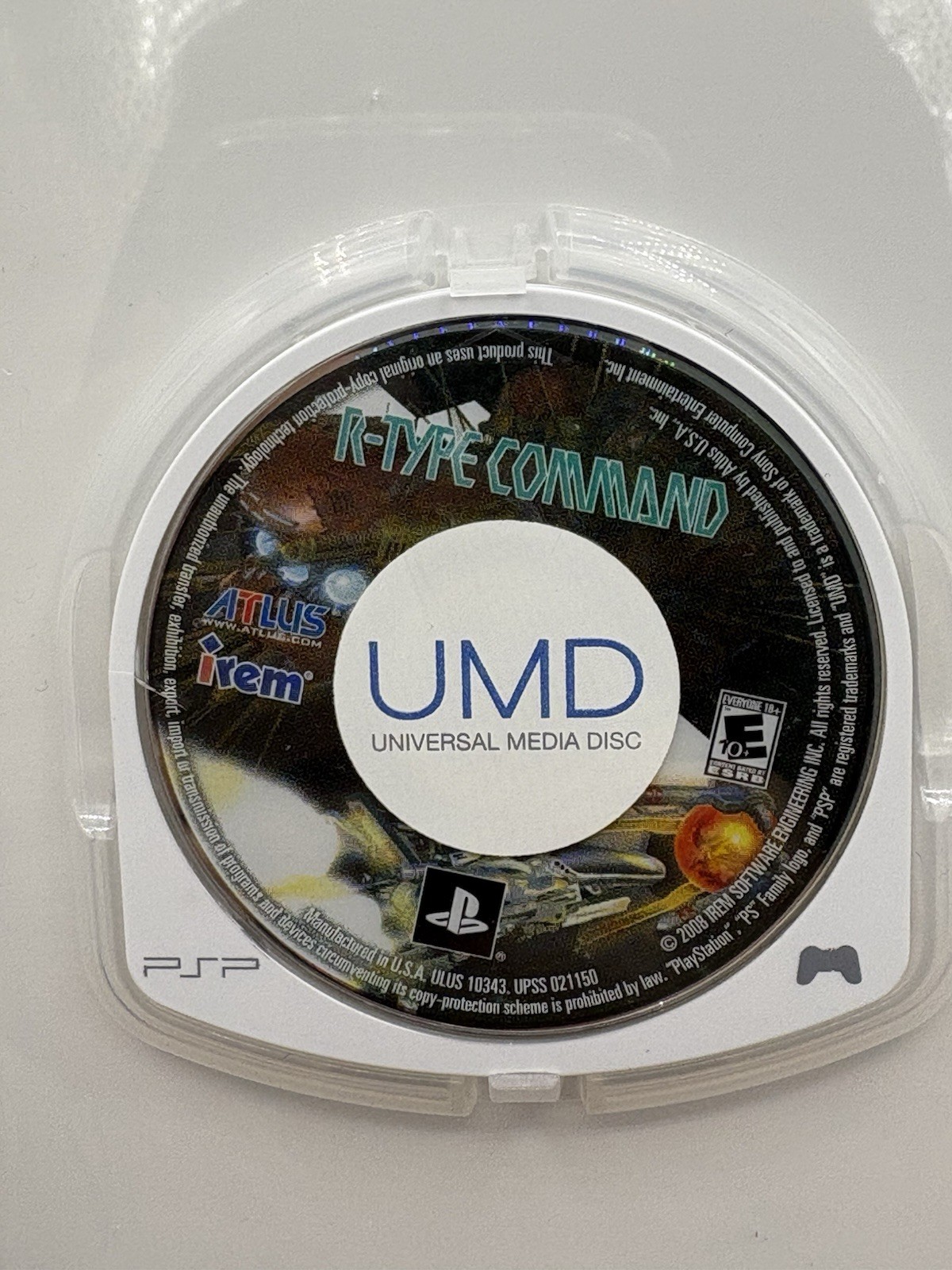 R-Type Command (Sony PSP, 2008) Altus CIB Complete and Tested
