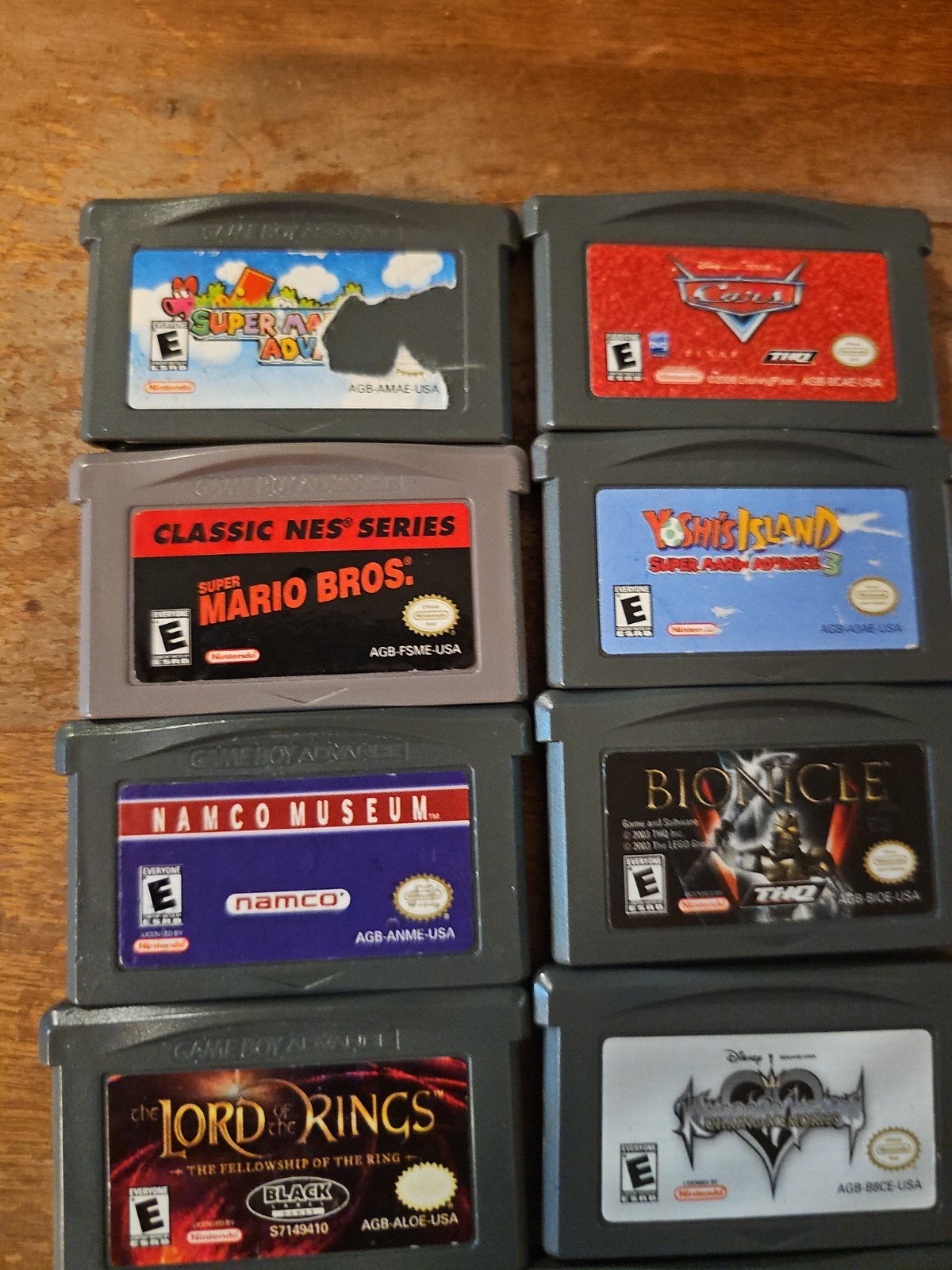 nintendo gameboy advance games lot bundle