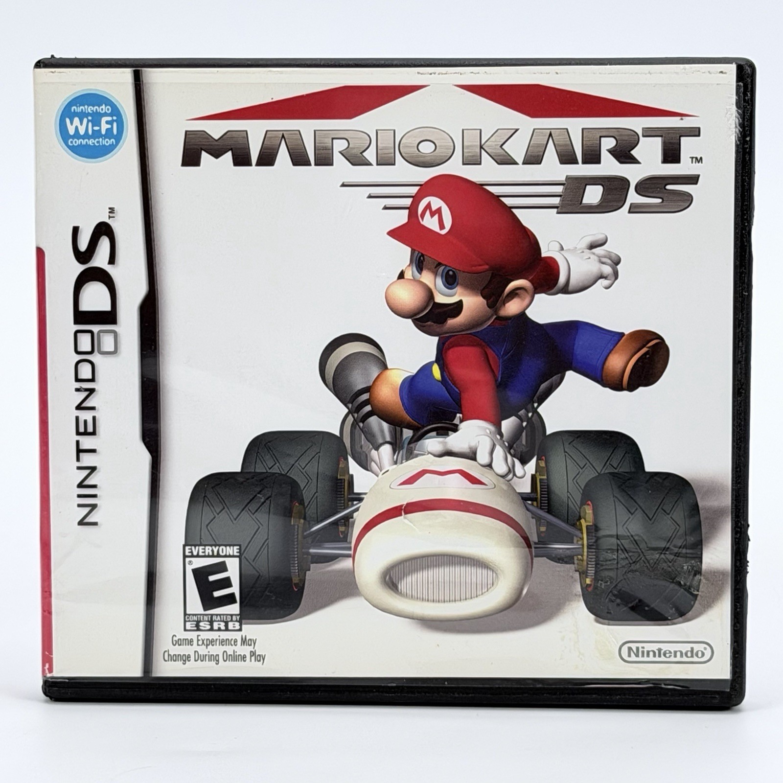 Mario Kart Nintendo DS 2005 CIB Complete TESTED Authentic Super Luigi Peach