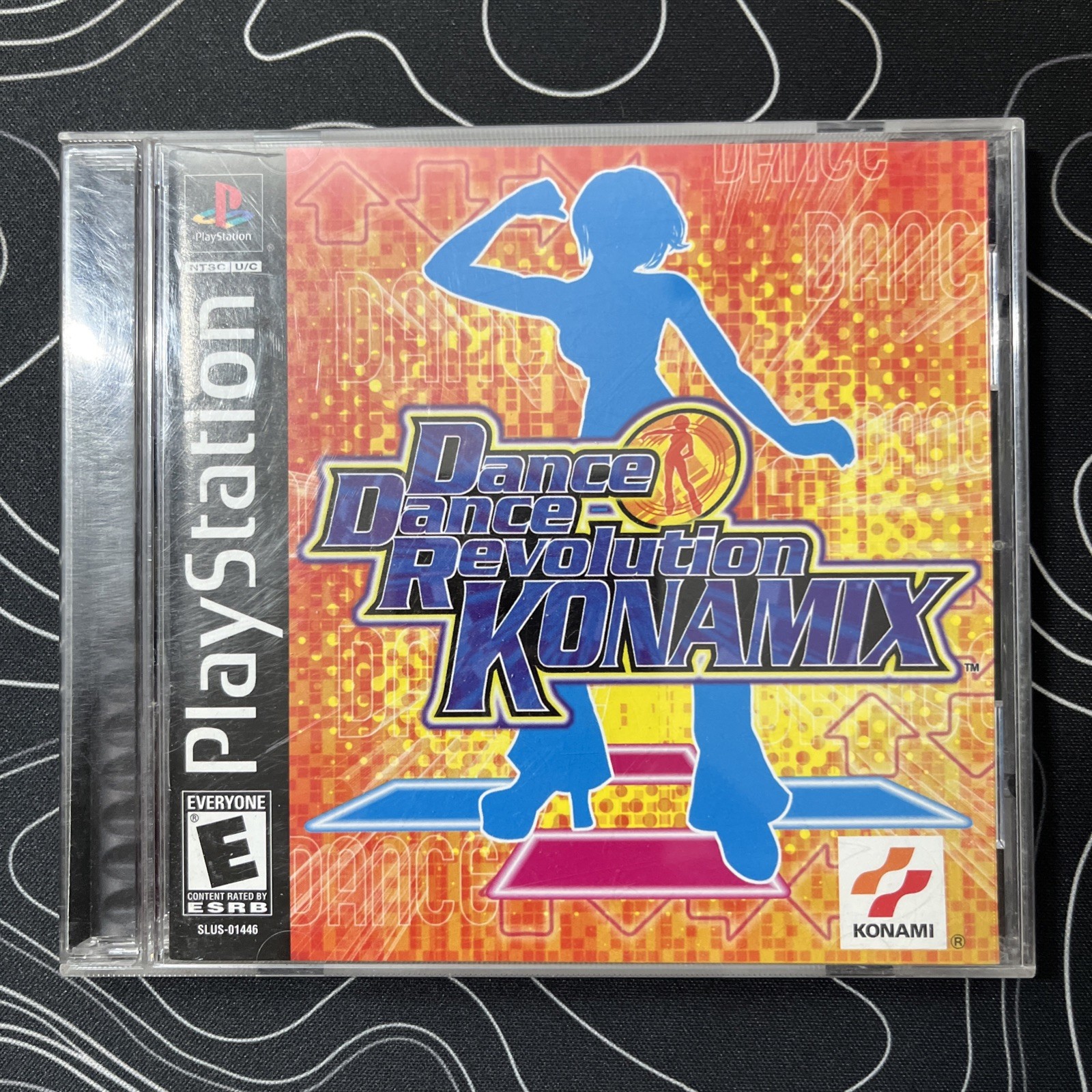 Konami Dance Dance Revolution Konamix Playstation PS1 2002 VG CIB