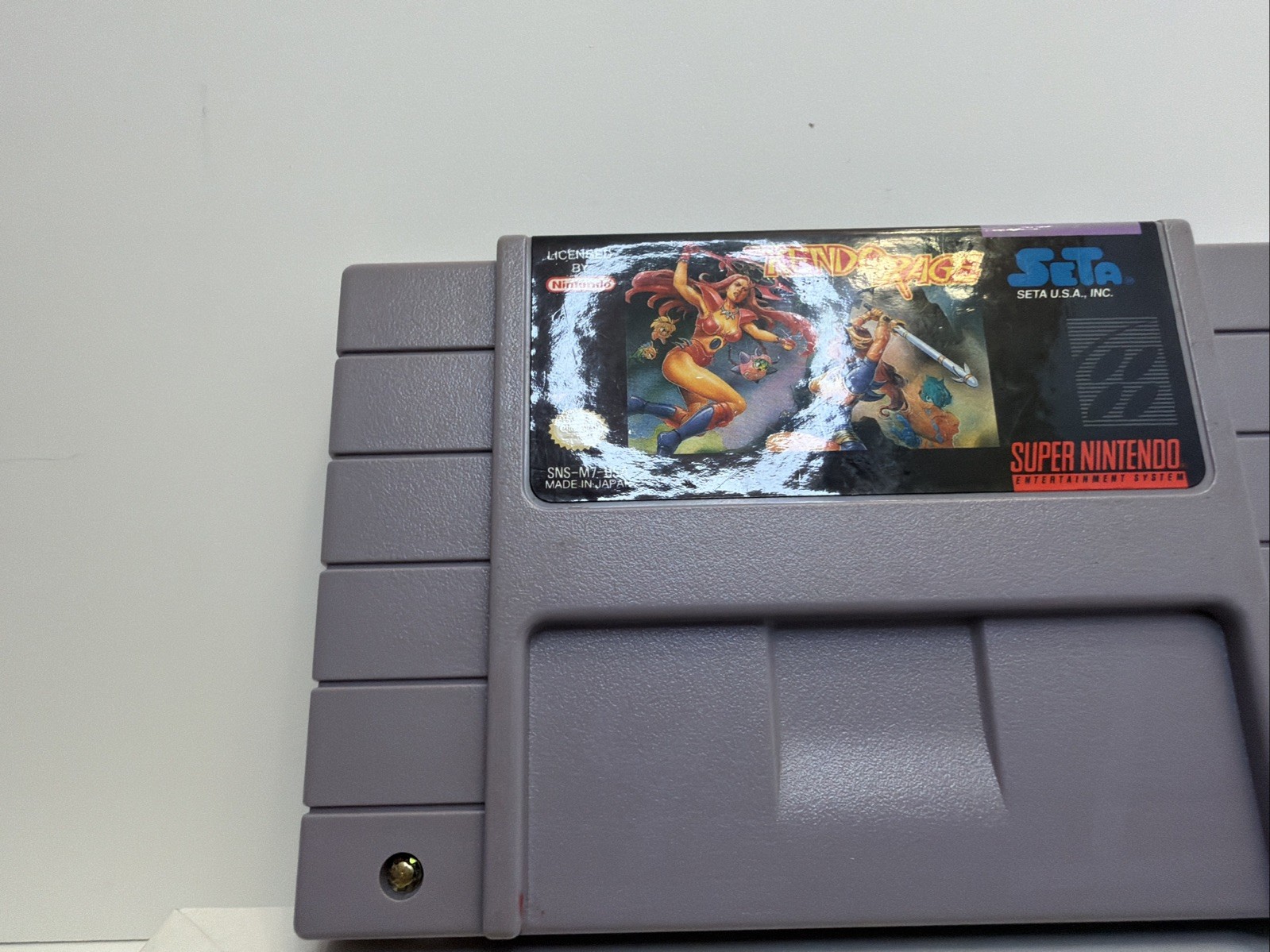 Kendo Rage SNES Super Nintendo Game CIB Complete VGC +Poster!