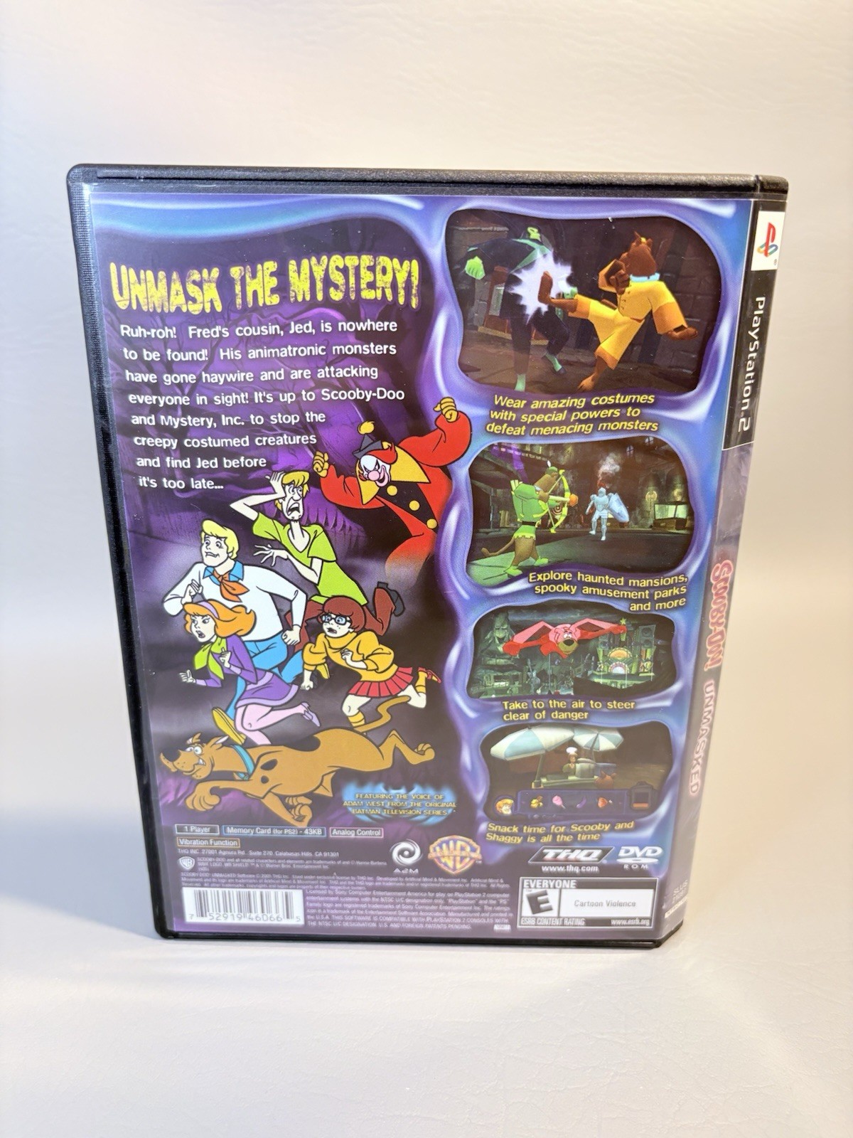 Scooby-Doo! Unmasked (PlayStation 2, PS2) Complete CIB Immaculate & Warranty