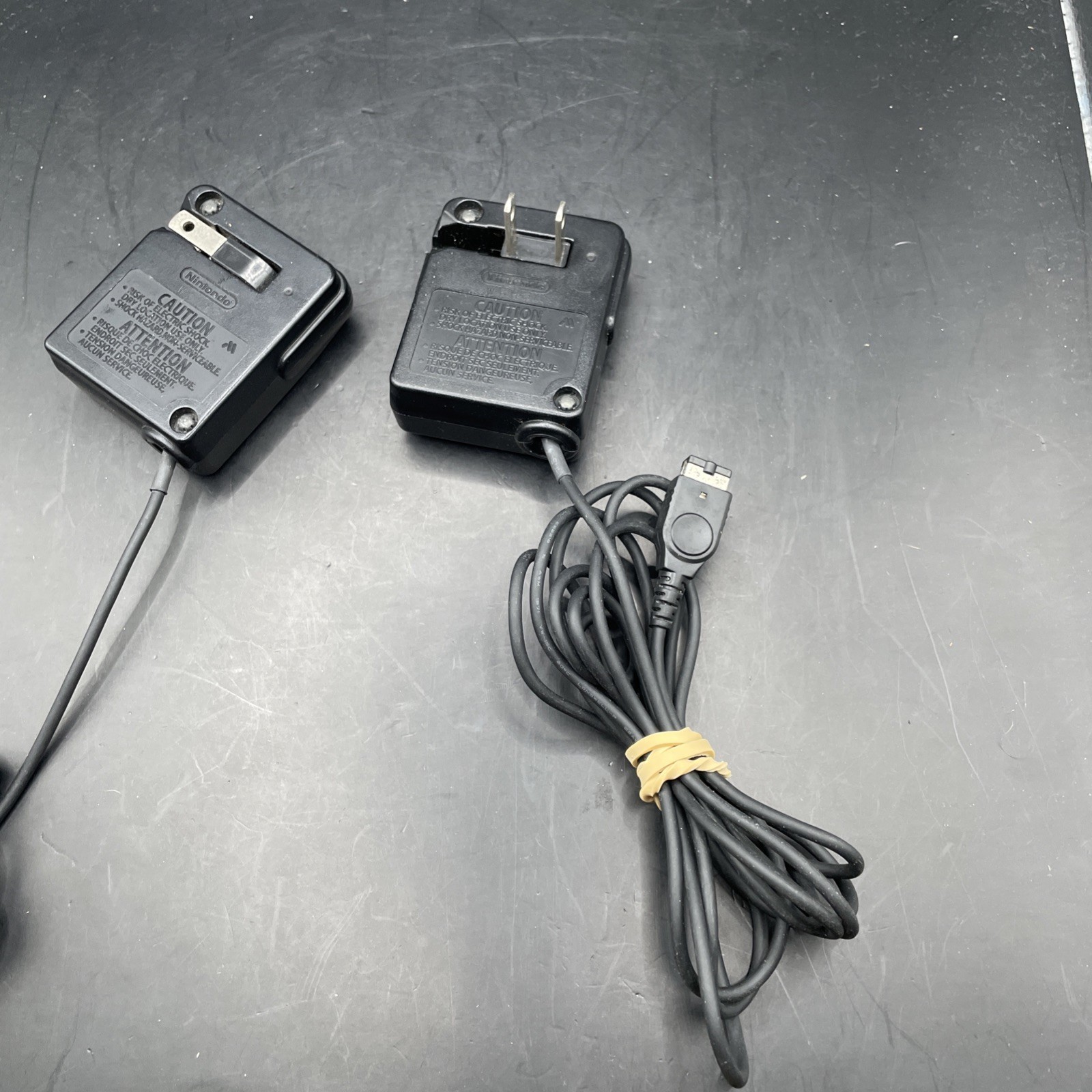 2x Genuine Nintendo Game Boy Advance SP AC Adapters AGS-002 (JPN/USA)