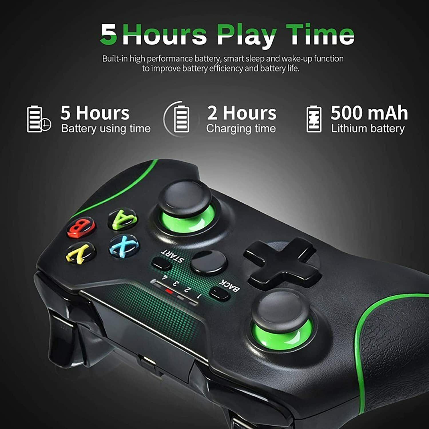 Wireless Controller For Microsoft Xbox One S / X / E / Windows 7 8 10 11 PC 2.4G