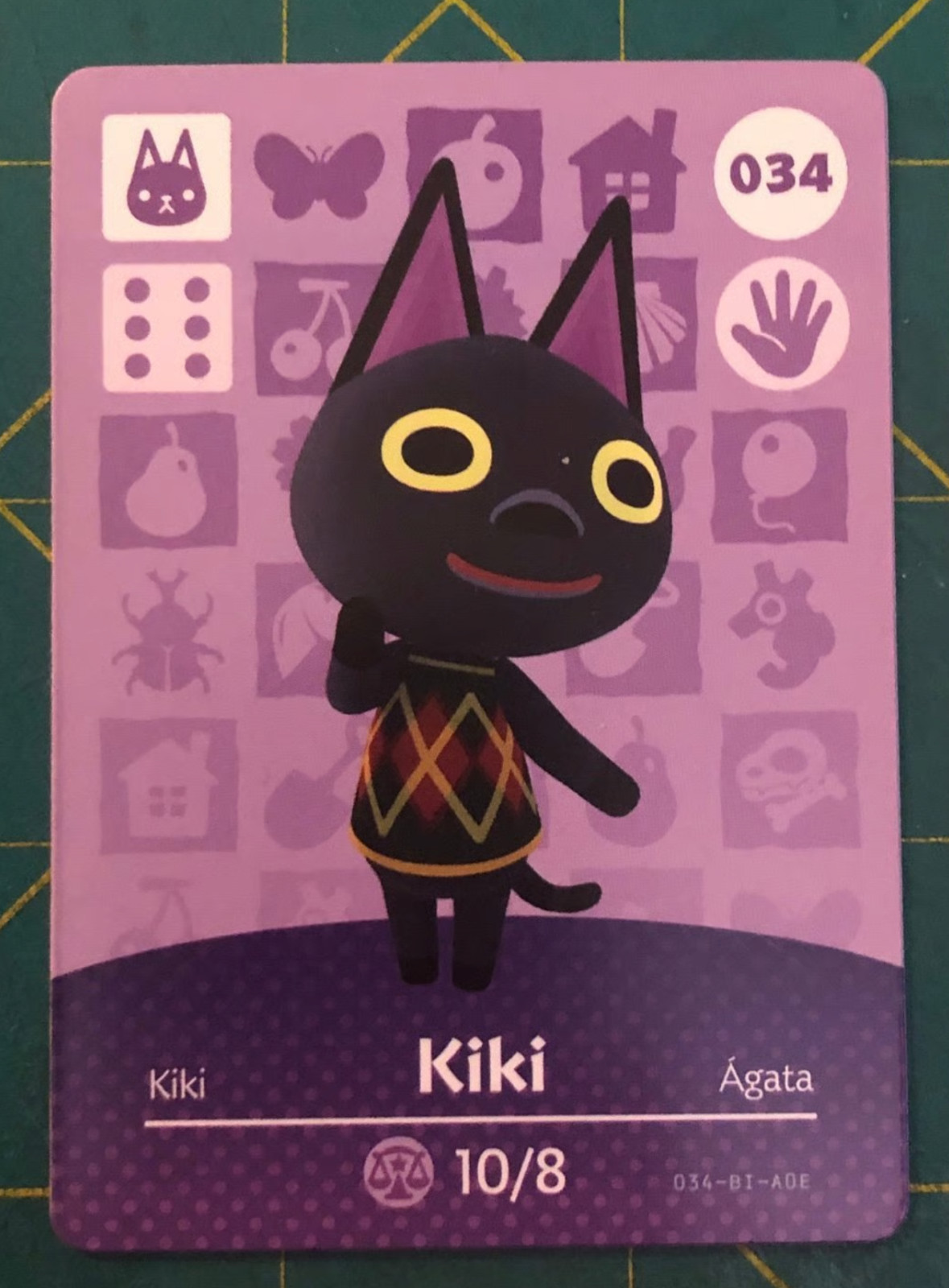 Kiki #034: Animal Crossing New Horizons NFC Tag MINI QUICK SHIPPING!
