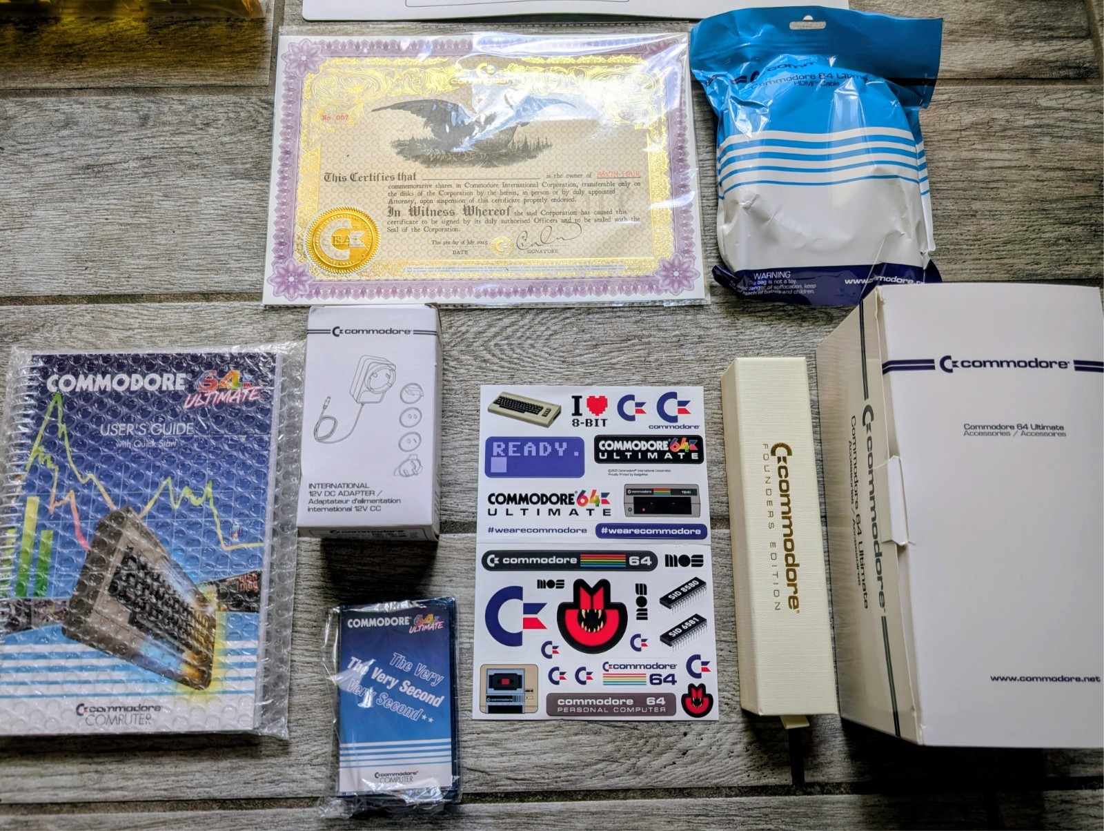 COMMODORE 64 ULTIMATE: Founder’s Edition – Brand New! Complete Bundle!