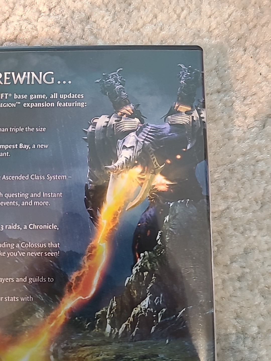 RIFT Storm Legion PC DVD ROM Online Software Game Trion New
