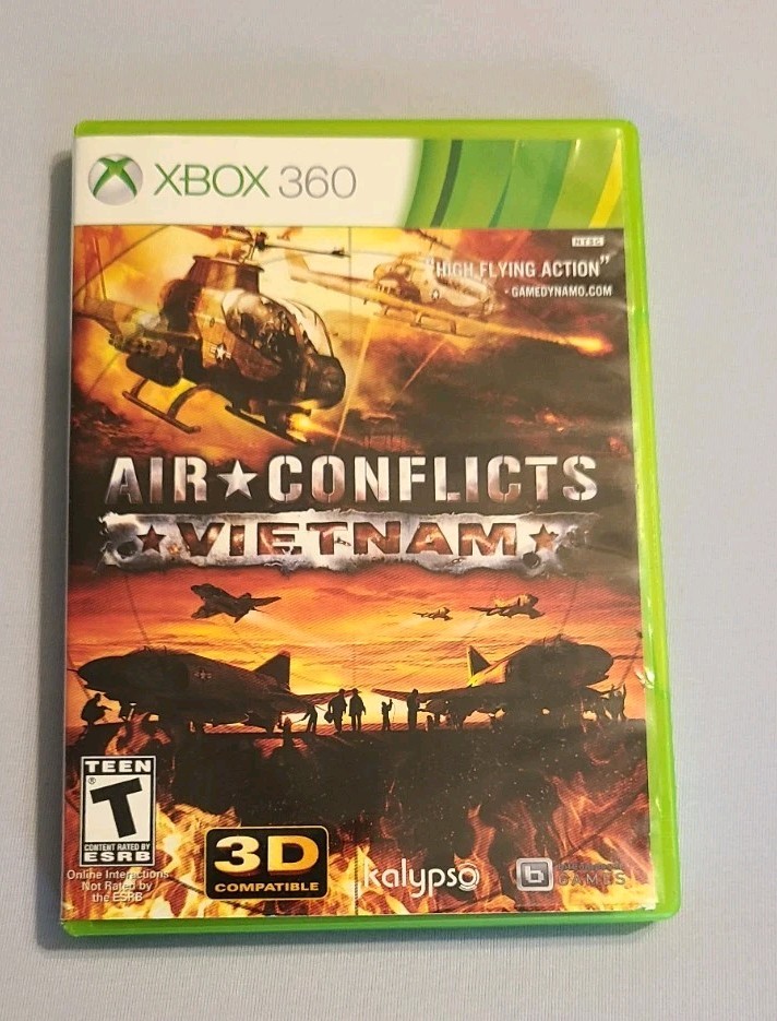 Air Conflicts Vietnam – Microsoft Xbox 360/ CIB/ TESTED AND WORKS