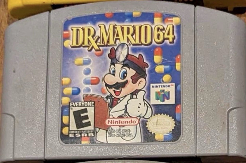 Dr. Mario 64 (Nintendo 64, 2001) N64 Authentic Game Cartridge Only – Tested