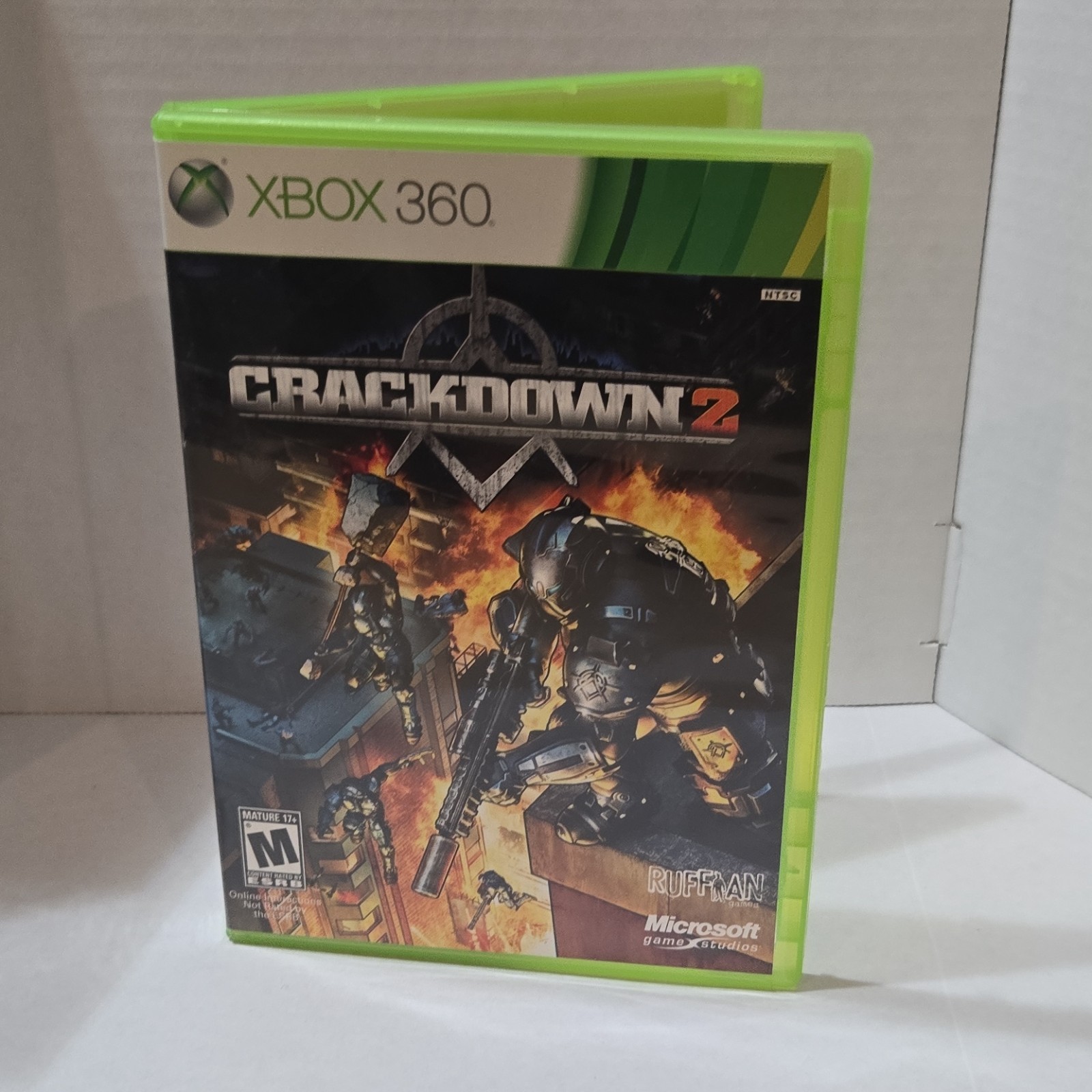 Microsoft Game Studios Crackdown 2 Xbox 360 Manual Included with map
