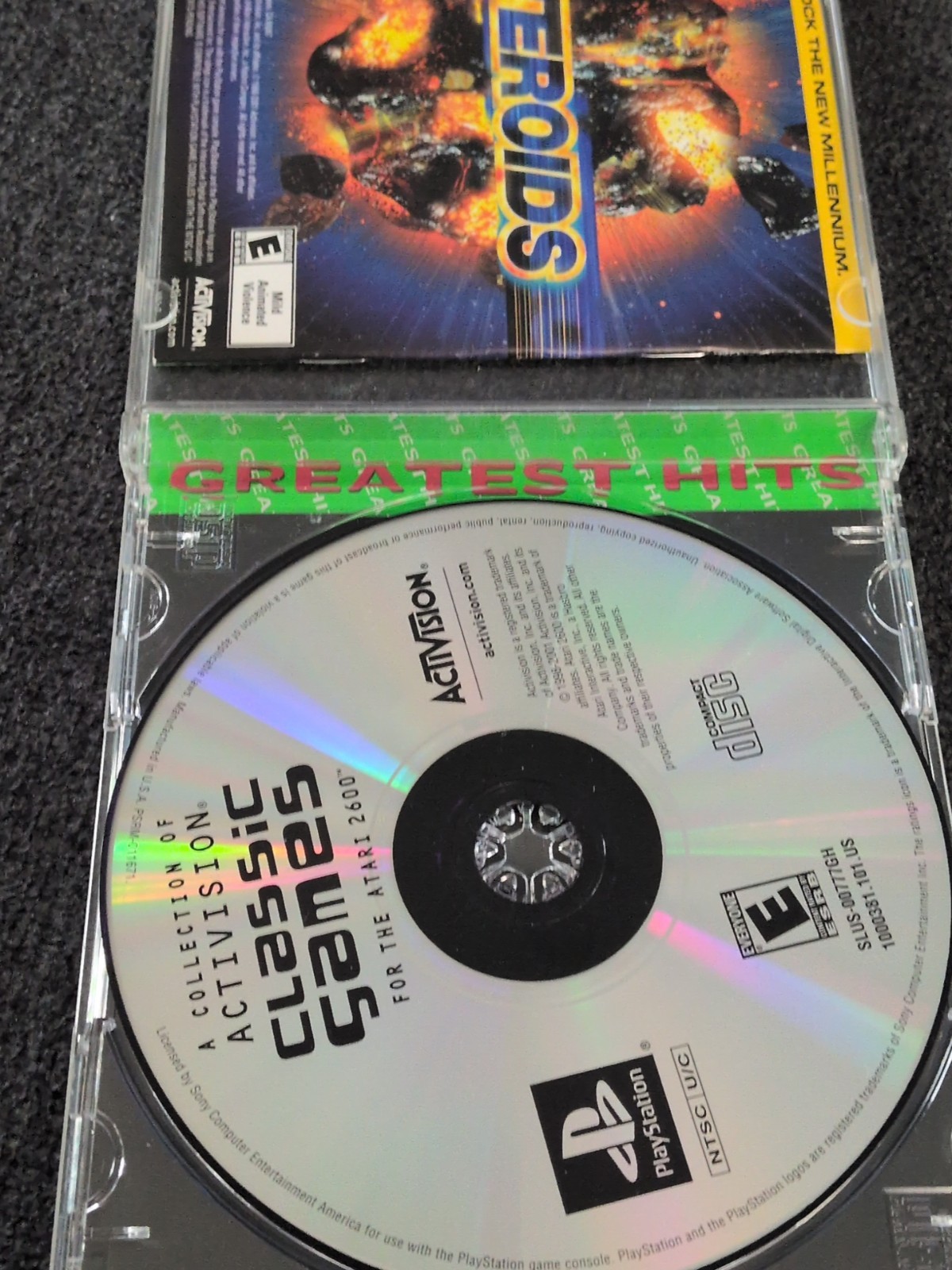 Activision Classics (Sony PlayStation 1, 1998, E) Atari 2600 30 Classic Games