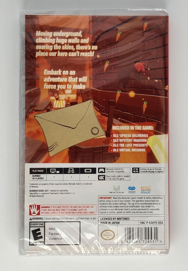 Mail Mole (Nintendo Switch) BRAND NEW