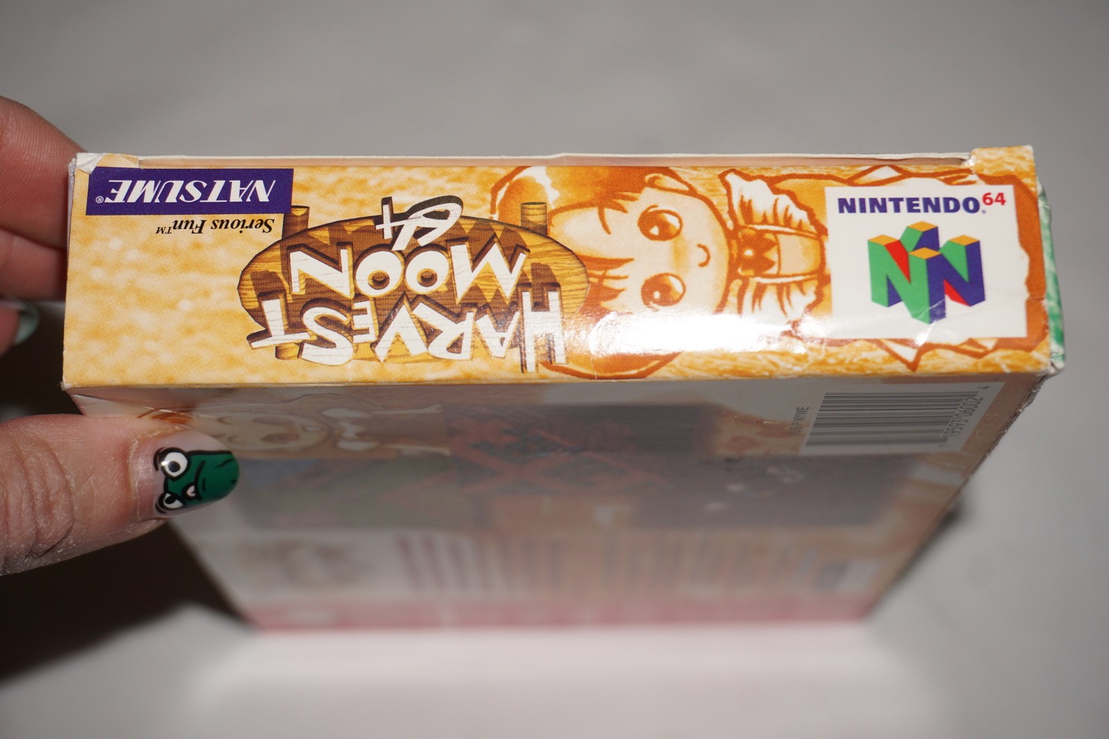 Harvest Moon (Nintendo 64 N64) with Box No Manual