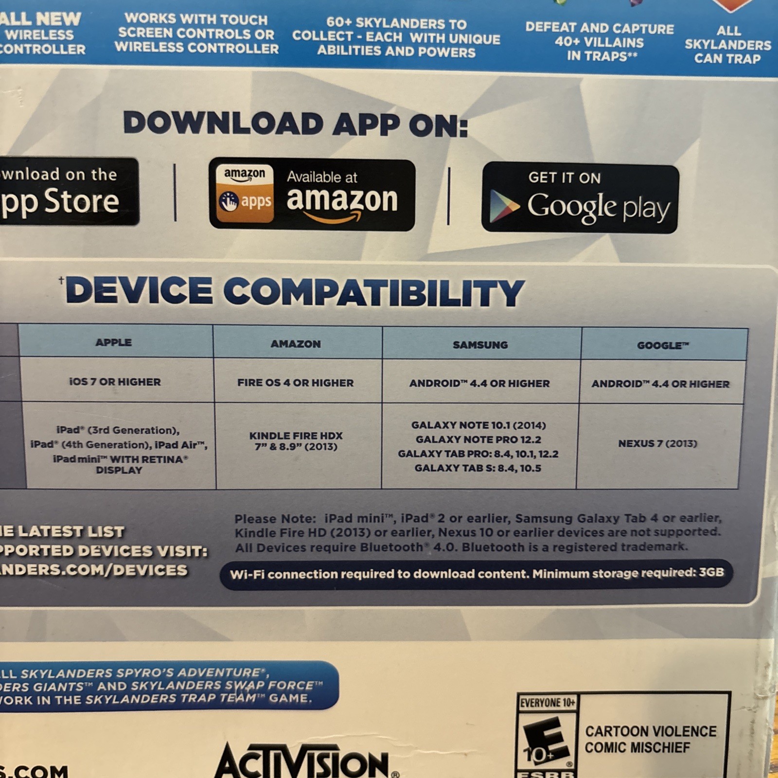 New Sealed Skylanders Trap Team Tablet Starter Pack ios7 /Android4.4,Fire4, NEW