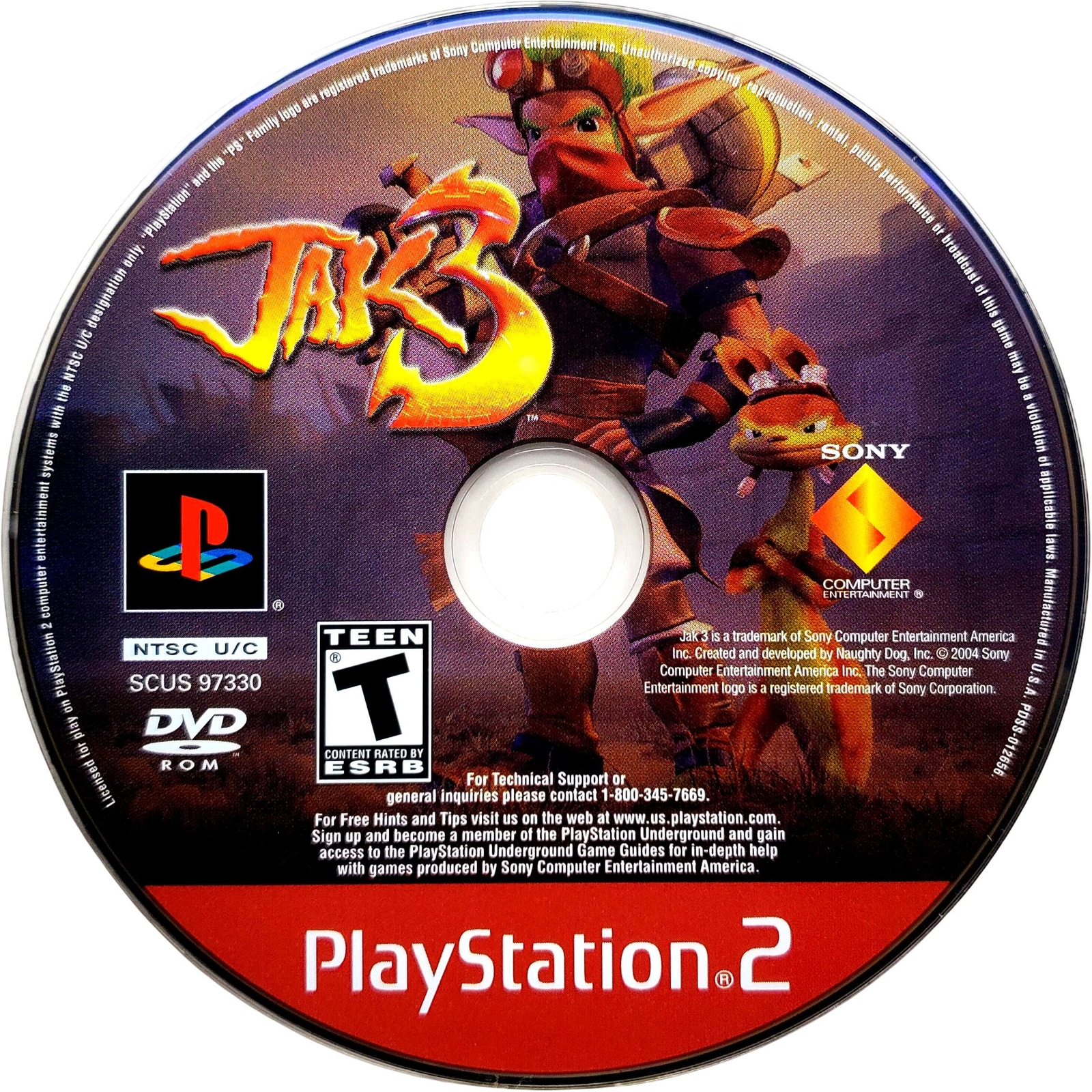 Jak 3 Greatest Hits – Sony Playstation 2 PS2 Pristine Tested Authentic
