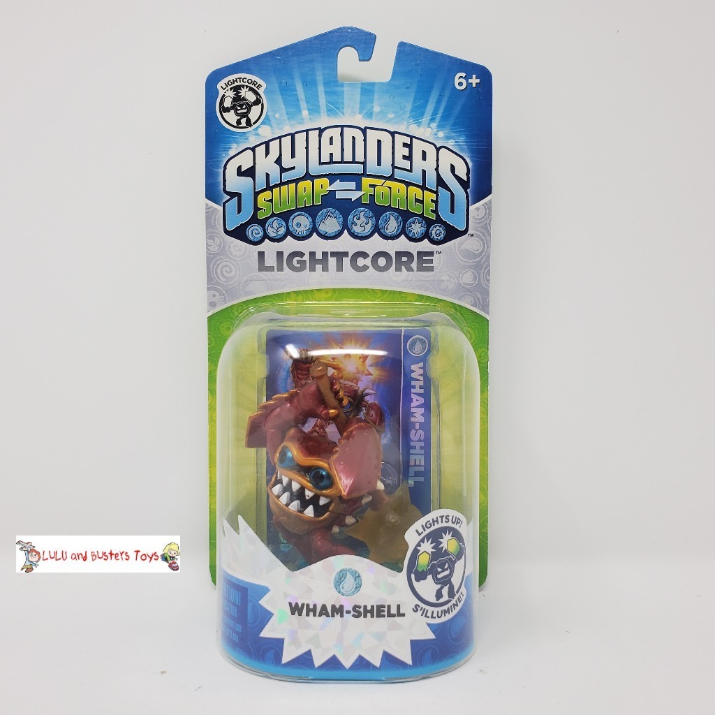 Skylanders Swap Force WHAM-SHELL Lightcore Activision Video Game Figure
