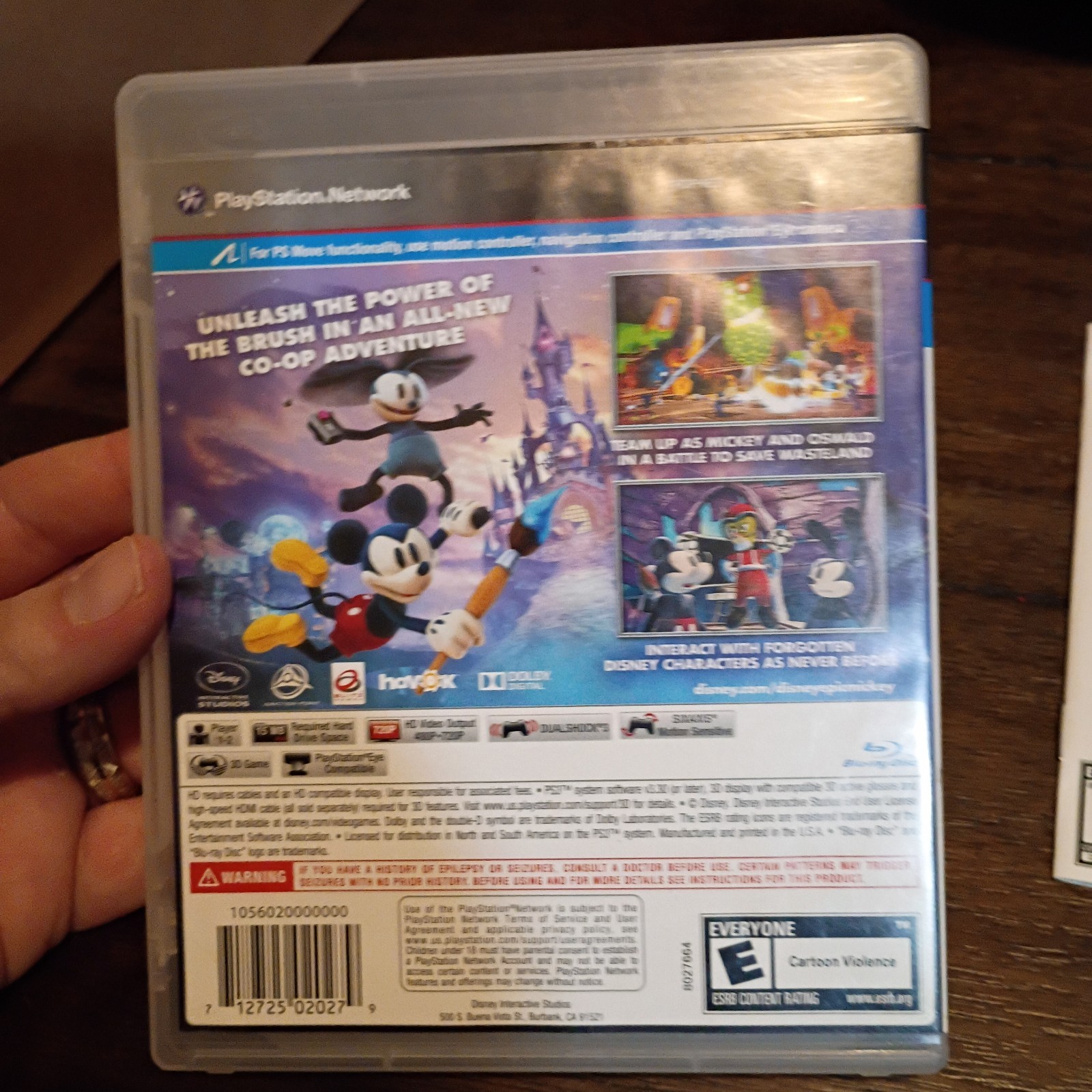 Epic Mickey 2: The Power of Two – Sony PlayStation 3 cib