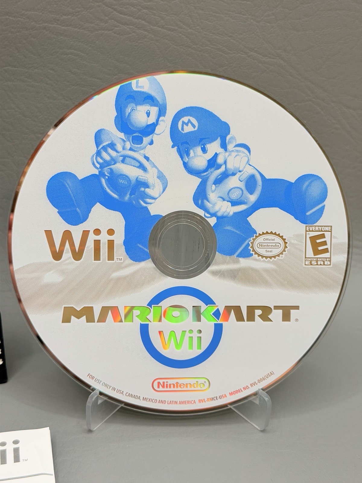 Mario Kart Wii (Nintendo, 2008) CIB Complete Near Mint + 1yr Warranty