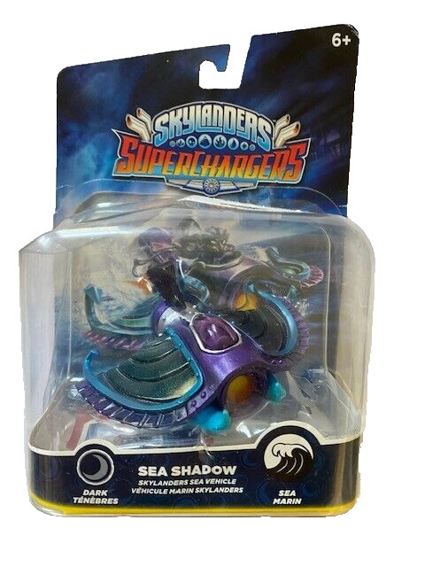 New Skylanders Superchargers SEA SHADOW Vehicle Figure Toy Dark Sea- New