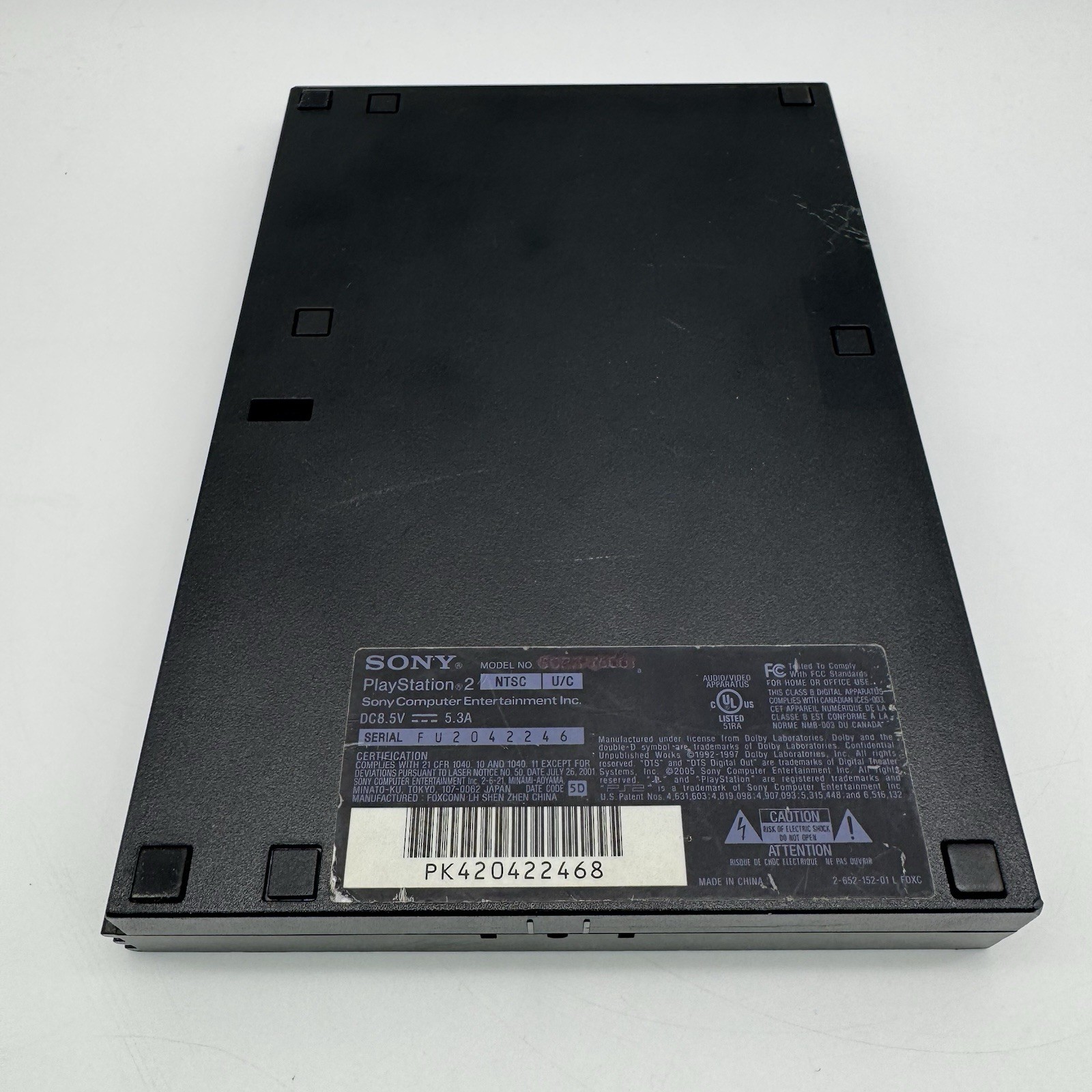PlayStation 2 Slim Replacement Console PS2 Game System Only – Fully Refurbished