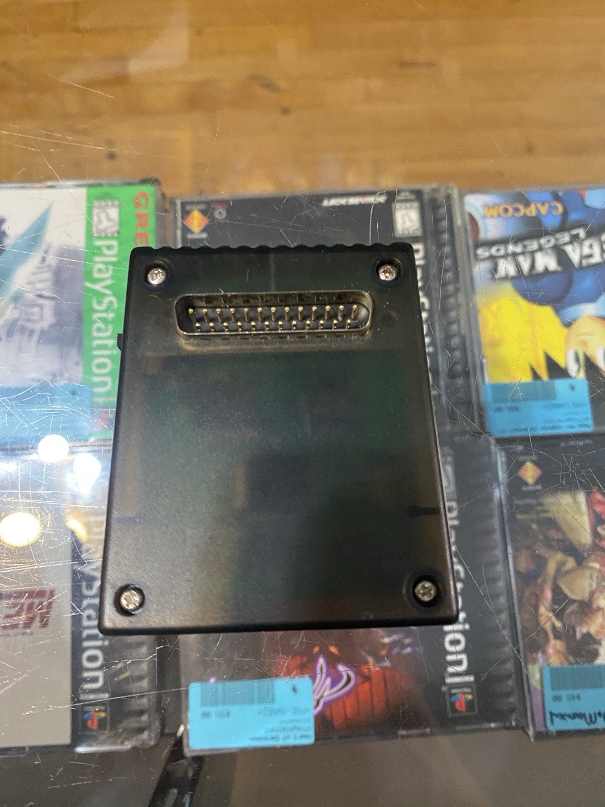 Action Replay For PS1 High Tech Option Series Adapter Japan