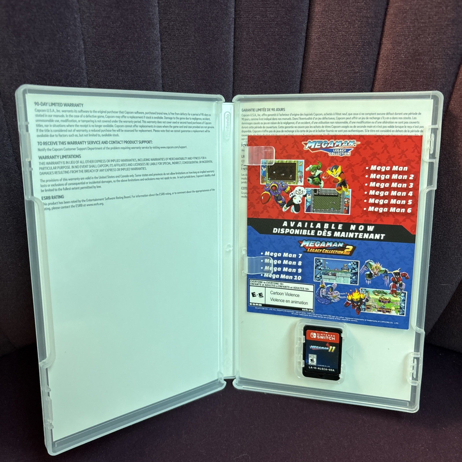 Mega Man 11 – Nintendo Switch Game And Case Pre Owned