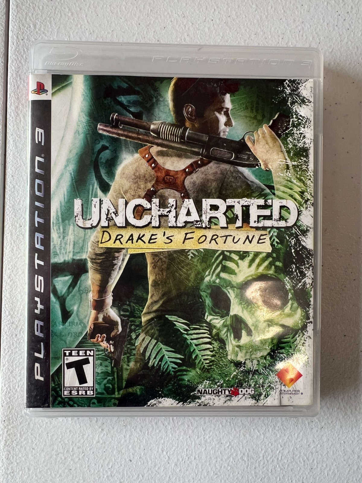 Uncharted: Drake’s Fortune (Sony PlayStation 3, 2007) PRISTINE