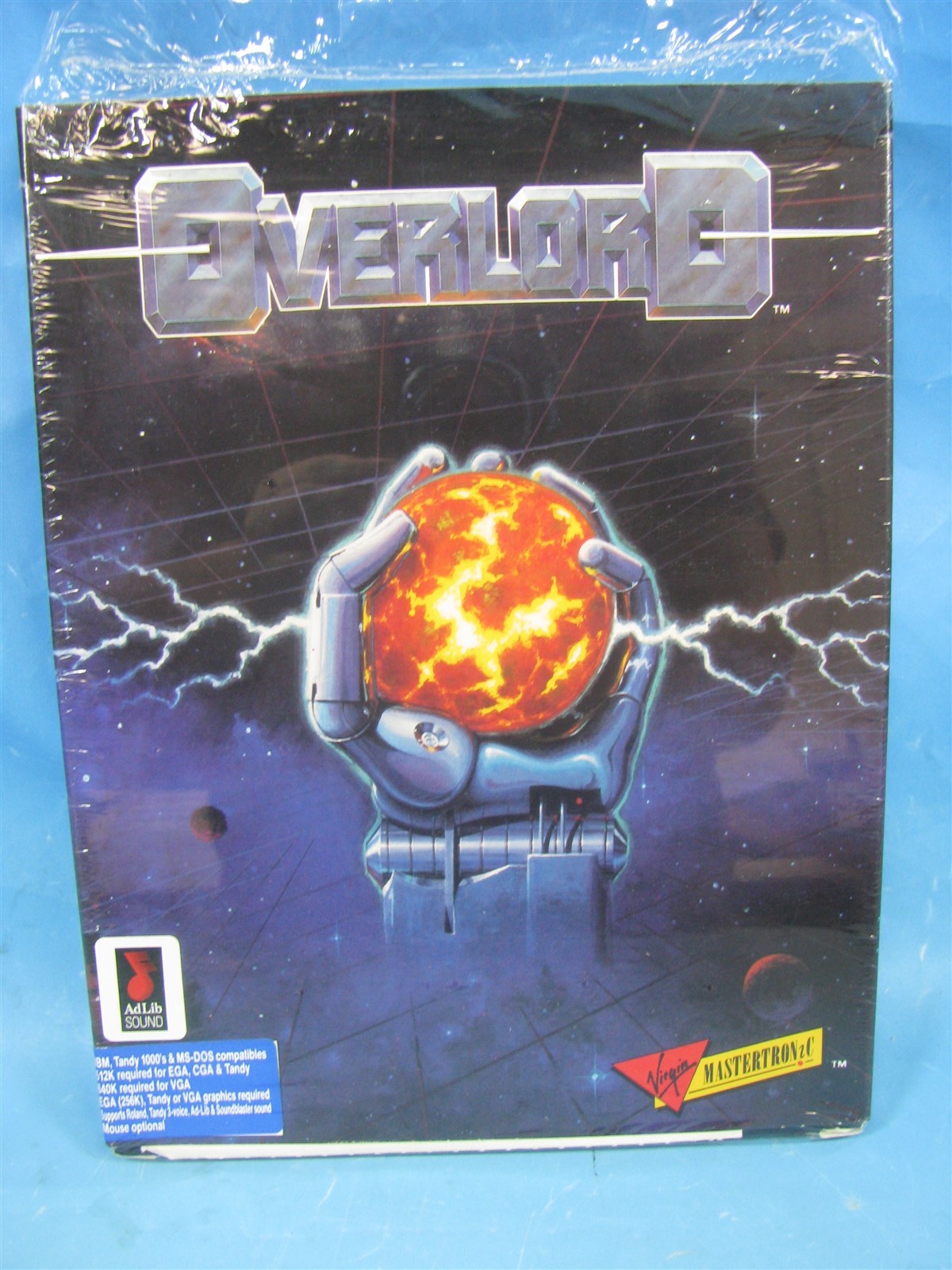 VINTAGE 1991 Overlord / Supremacy: Your Will Be Done – Big Box (PC 5.25 IBM)