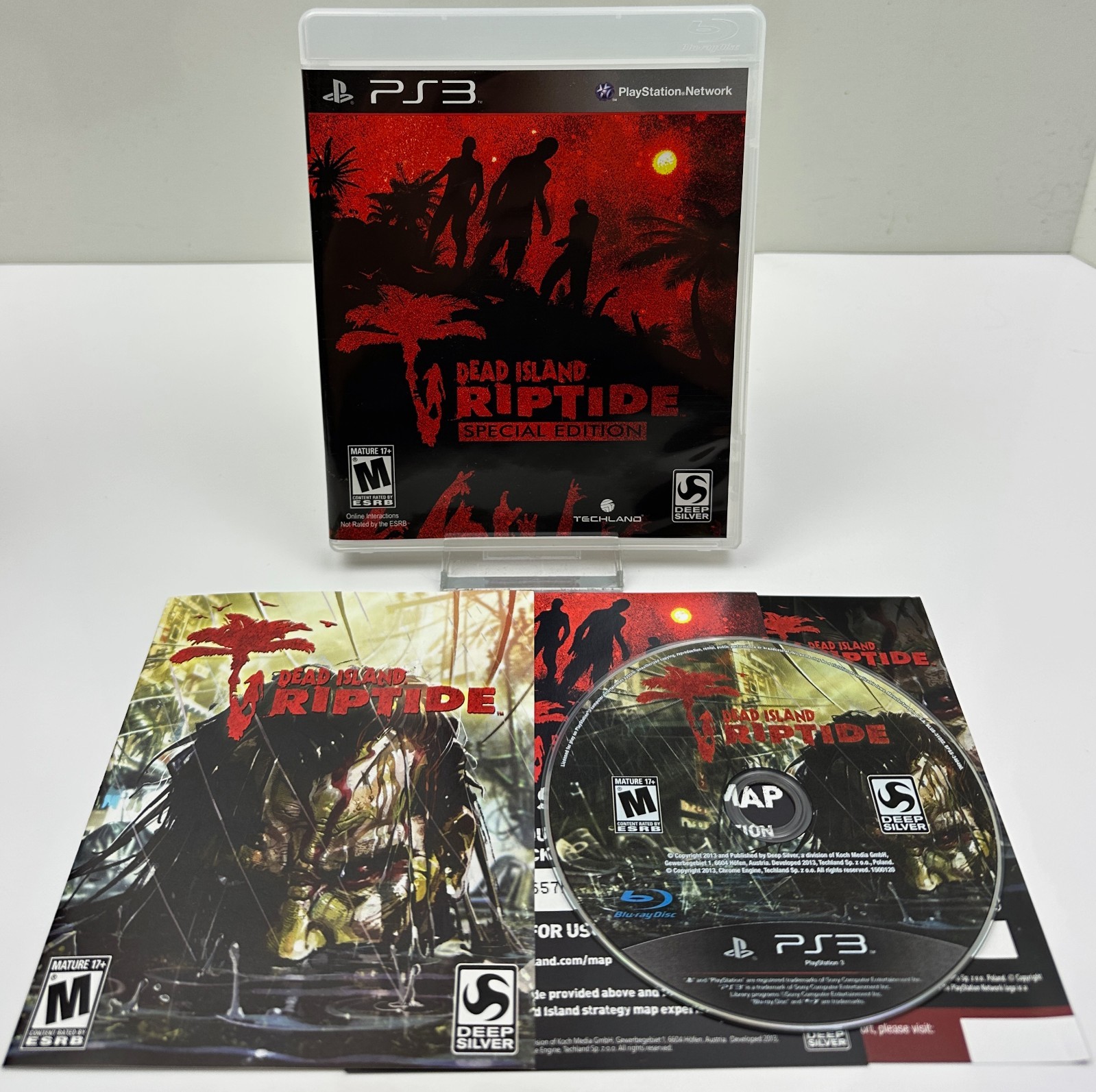 Dead Island: Riptide — Rigor Mortis Edition (Sony PlayStation 3, 2013) Complete
