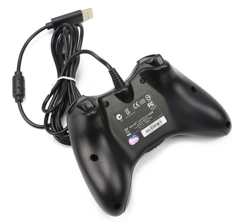 Microsoft Xbox 360 Wired USB2.0 Game Controller PC Windows 11/10/8/7/XP Gamepad!