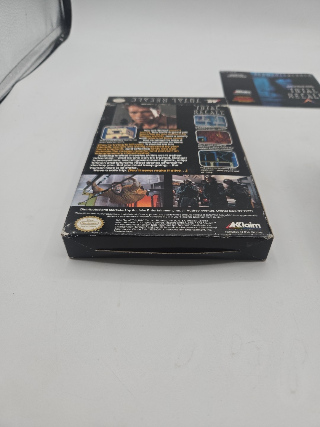 Total Recall (Nintendo Entertainment System, NES, 1990) Akklaim CIB & Tested