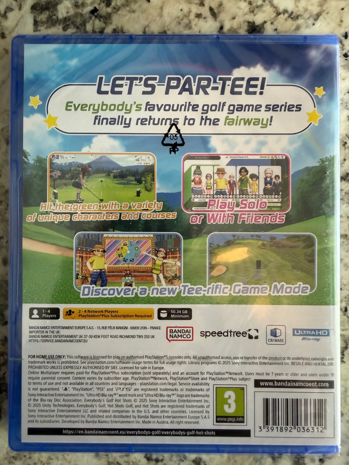 Everybodys Golf Hot Shots PS5 Brand New Factory Sealed PlayStation 5