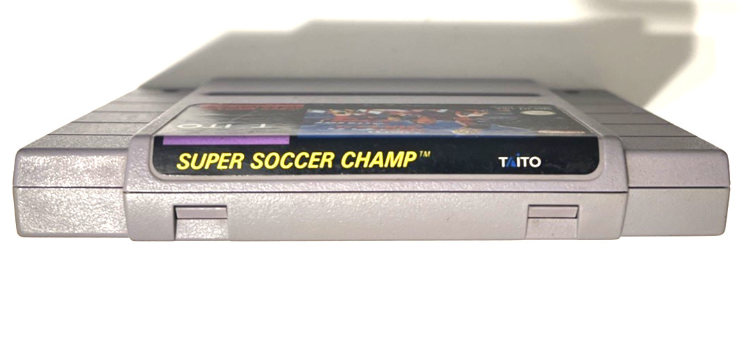 Super Soccer Champ Sports Action SNES Super Nintendo