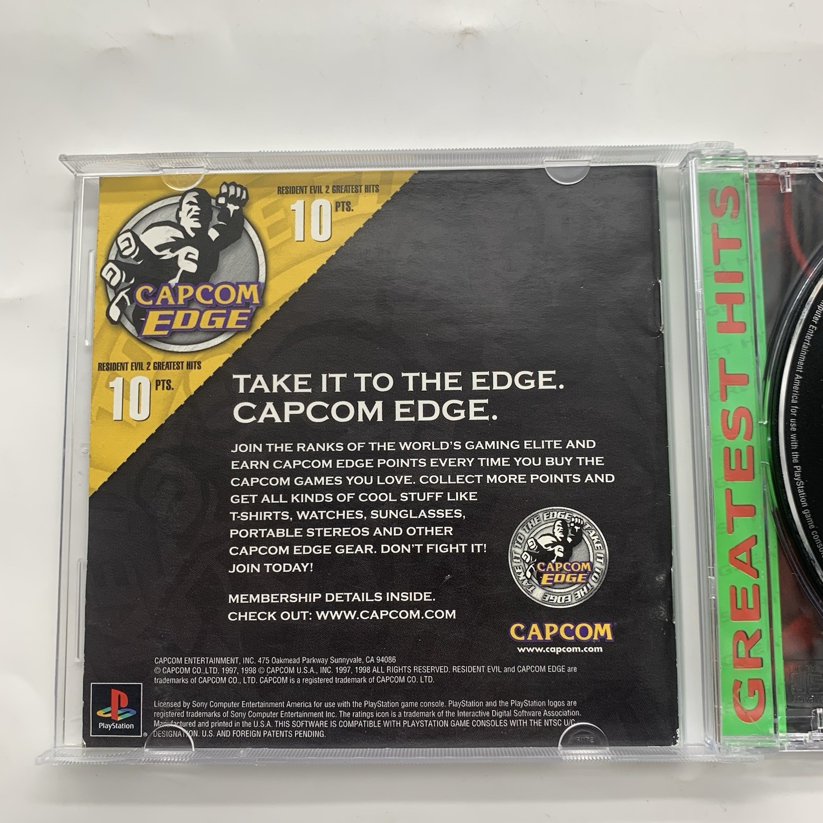 Resident Evil 2 – Sony PlayStation 1, 1998 | CIB | Tested | Resurfaced